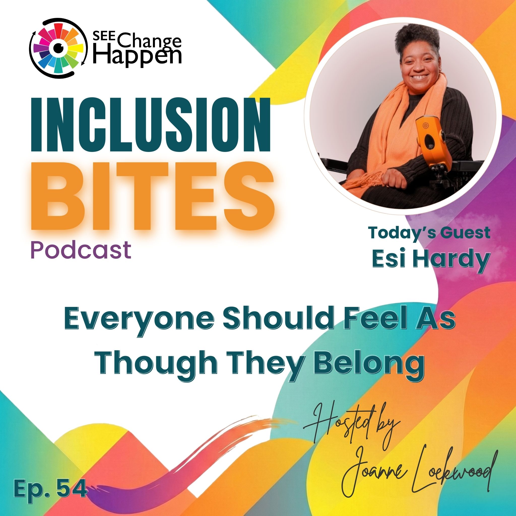 Artwork for Everyone should feel as though they belong, are welcome and valued